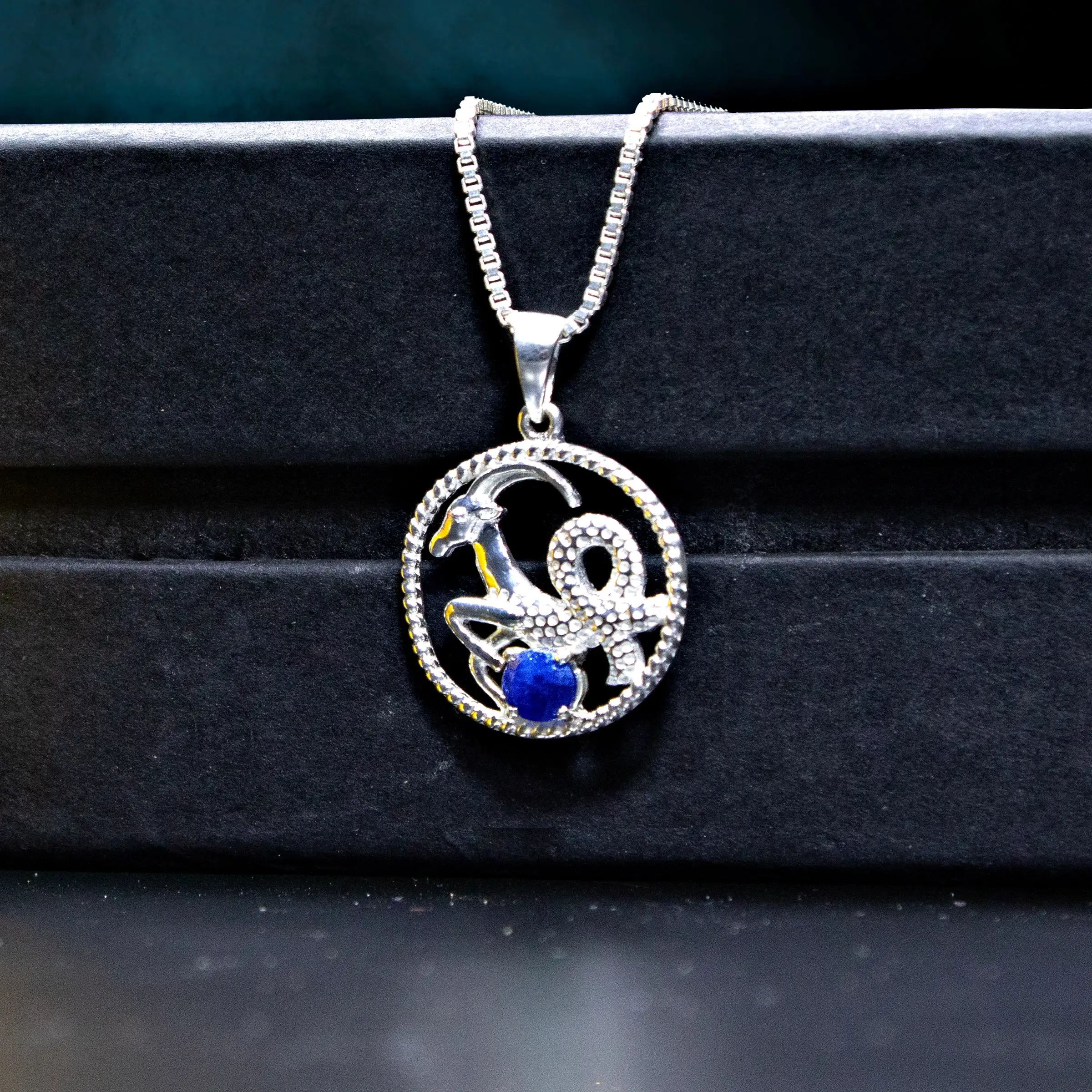 CAPRICORN PENDANT GAGAN silver necklace Capricorn